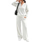 Women's Effortless Top & Wide-leg Pants Set