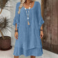Women's Summer Loose Ruffle Sleeve Dress