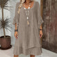 Women's Summer Loose Ruffle Sleeve Dress