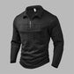 Men's Long Sleeve Half-Zip T-Shirt
