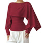 Cooling Cape Knit Top