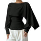 Cooling Cape Knit Top