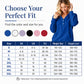 Women's Casual V-Neck Button Sweatshirt