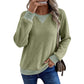 Women's Waffle Knit Long Sleeve Top