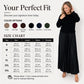 👗✨ Elegancka Sukienka Damska Maxi – Wygodna, Plisowana i Maskująca Brzuszek | S–3XL 🌸
