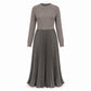 👗✨ Elegancka Sukienka Damska Maxi – Wygodna, Plisowana i Maskująca Brzuszek | S–3XL 🌸