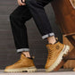 Męskie retro wodoodporne buty za kostkę