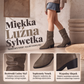 Damskie buty na grubym obcasie z szpiczastym noskiem