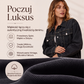 Damska oversize'owa kurtka dżinsowa prana