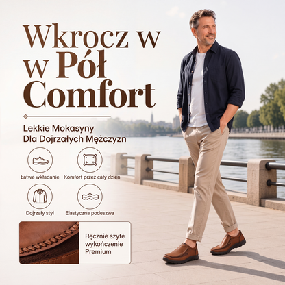 👞🌿 Męskie Buty Wsuwane Outdoorowe – Wygodne, Lekkie i Przewiewne | 39–48 💪