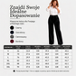 🍷🍂 Damskie Welurowe Spodnie z Wysokim Stanem – Szerokie Nogawki, Ciepłe i Wygodne | S–3XL 🖤