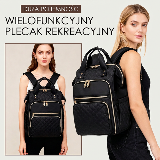 🎒✨ Wielofunkcyjny Plecak Damski o Dużej Pojemności – Stylowy, Lekki, Na Co Dzień 🌸
