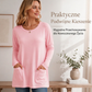 👚🌿 Damska Koszulka z Długim Rękawem – Oversize, Wygodna, z Kieszeniami | M–5XL🌟