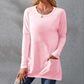 👚🌿 Damska Koszulka z Długim Rękawem – Oversize, Wygodna, z Kieszeniami | M–5XL🌟
