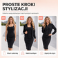 😍✨ Dwuczęściowy zestaw damski – sukienka na ramiączkach i krótka marynarka z motywem łapek, elegancki styl na co dzień🌟