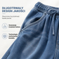 👖🌊 Damske dżinsy w stylu vintage z szerokimi nogawkami i wysokim stanem – elastyczny pas, luźny krój, na co dzień☁️