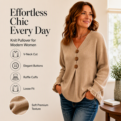 🧵✨ Męski miękki sweter z dzianiny o fakturze i dekolcie w kształcie litery V – wygodny, można go zwinąć w rulon, 7 kolorów, rozmiary S–2XL☁️
