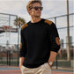 🔥🧶 Elegancki Męski Sweter Dzianinowy – Ciepły Splot Waflowy, Wygodny na Jesień | S–3XL 🍂