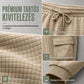 👖 Férfi cargo jogger nadrág jacquard mintával és zsebekkel – 8 színben, S–XL😍