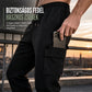 👖 Férfi cargo jogger nadrág jacquard mintával és zsebekkel – 8 színben, S–XL😍
