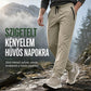 👖 Gyorsan száradó, rugalmas, jégselyemből készült férfi sportnadrág – 3 színben, L–4XL🏃‍♀️