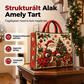 Karácsonyi témájú steppelt válltáska