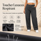 Pantalon habillé femme taille haute, coupe droite