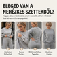 Női kötött, két részes trózer és midi szoknya szett