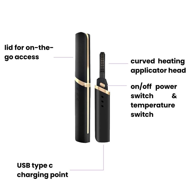 🥰Christmas Value Offer-Portable electric eyelash curling