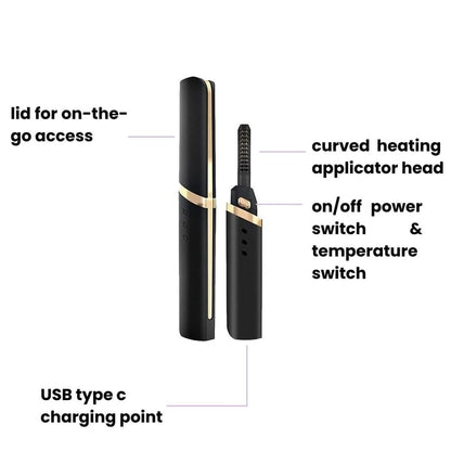 🥰Christmas Value Offer-Portable electric eyelash curling