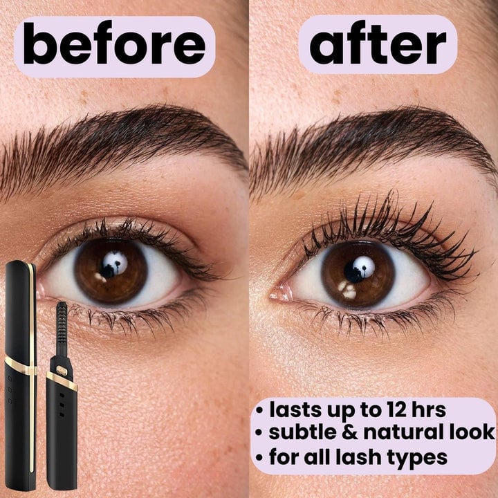 🥰Christmas Value Offer-Portable electric eyelash curling